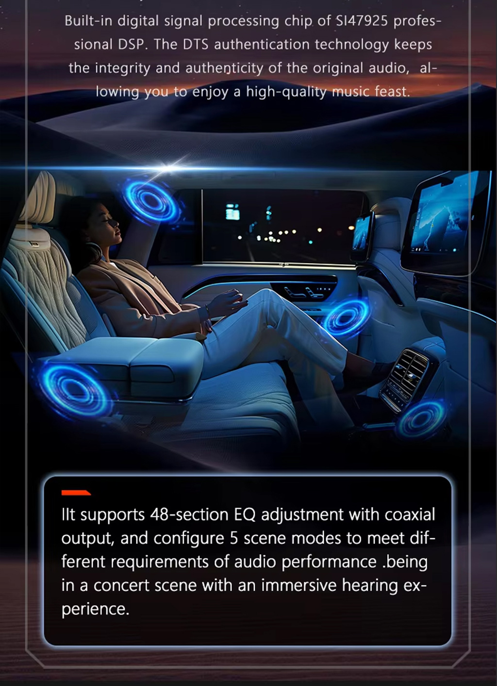 Lettore Android per auto Mercedes-Benz