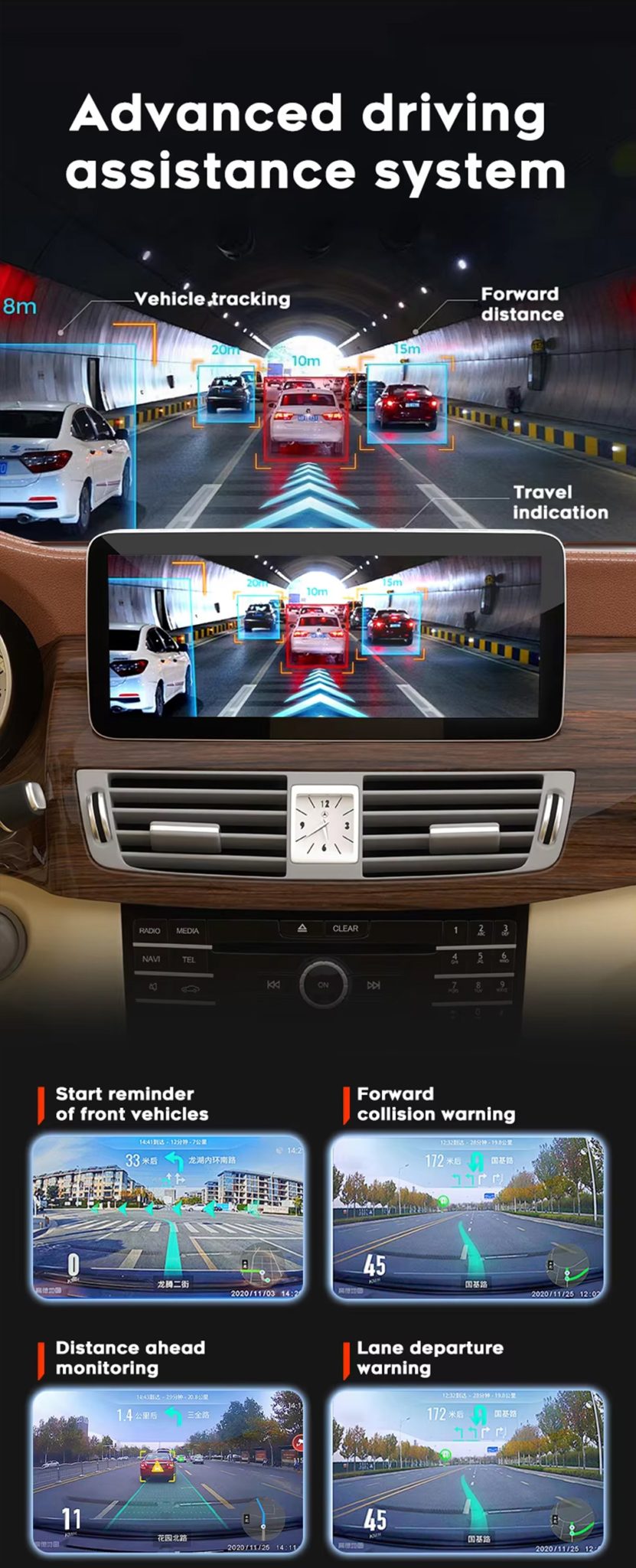 Lettore Android per auto Mercedes-Benz