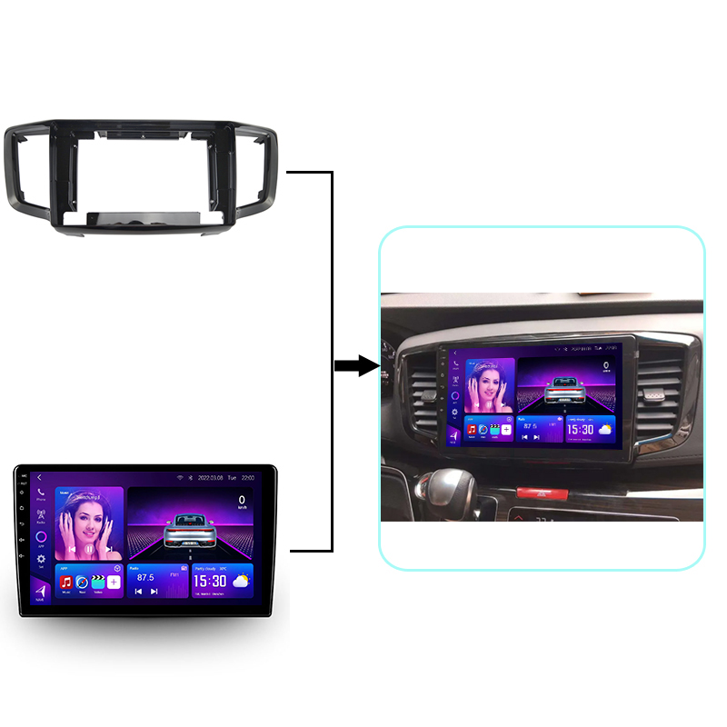 Honda Odyssey 2015-2019 car android frame