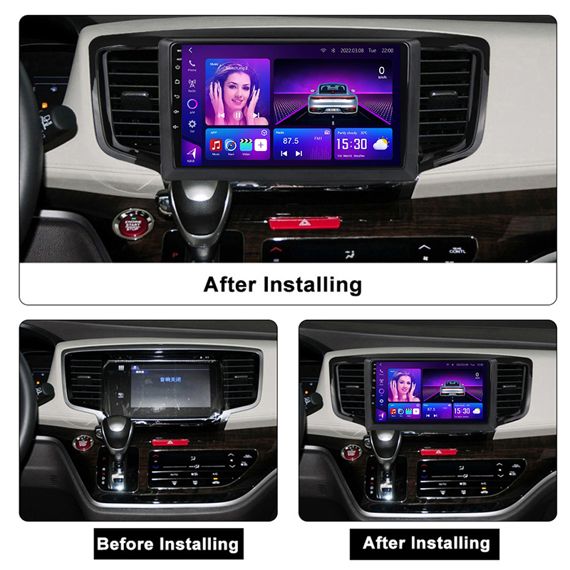 Honda Odyssey 2015-2019 car android frame