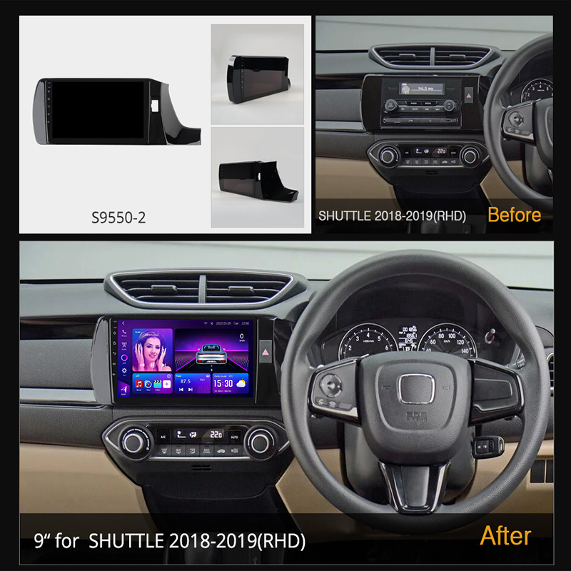 HONDA-Amaze2018-2019 coche android marco